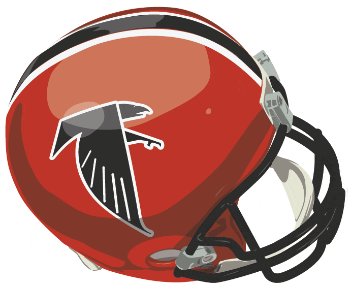 Atlanta Falcons 1984-1989 Helmet logo iron on transfers for T-shirts